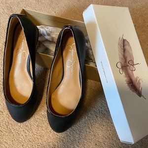 Jessica Simpson Black Flats Women's size 7.5